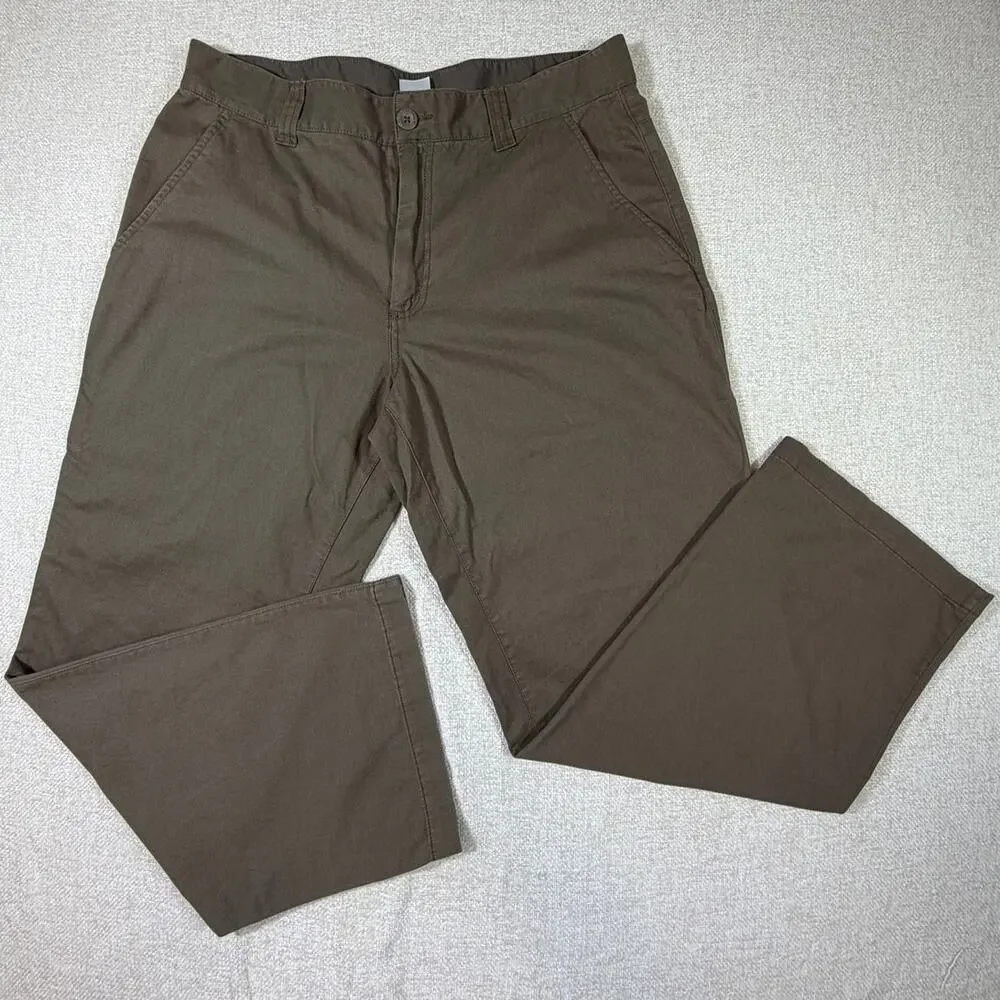 The North Face Men's 36 Brown Dog Patch Wide Leg Pants NWT Outdoor Workwear